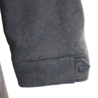 THE RERACS 19FW Hooded Wool Coat Gray Made in Japan Size 36