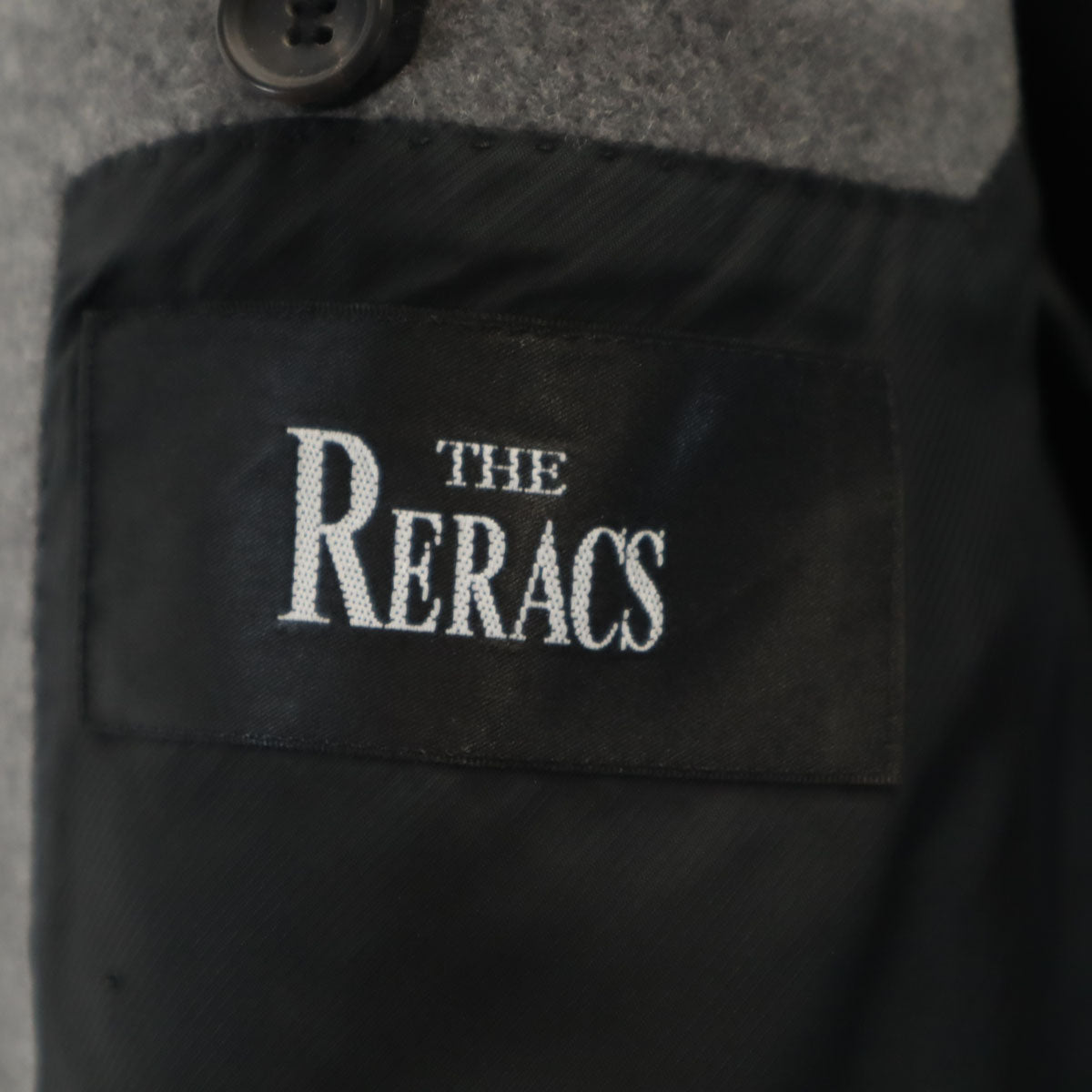THE RERACS Japanese Chester Coat Gray Size 36