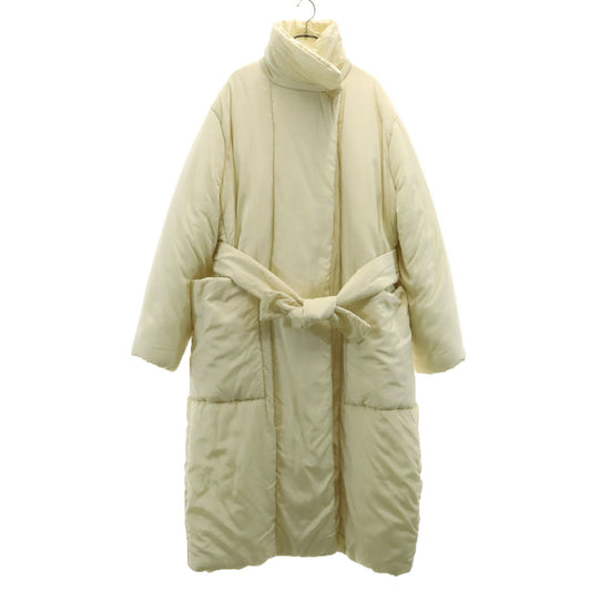 LEMAIRE Silk Blend Padded Coat White Size 36