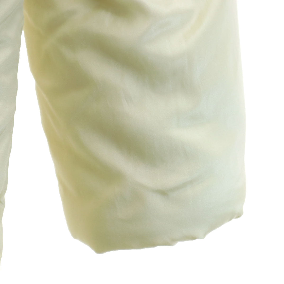 LEMAIRE Silk Blend Padded Coat White Size 36