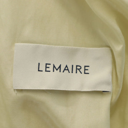 LEMAIRE Silk Blend Padded Coat White Size 36