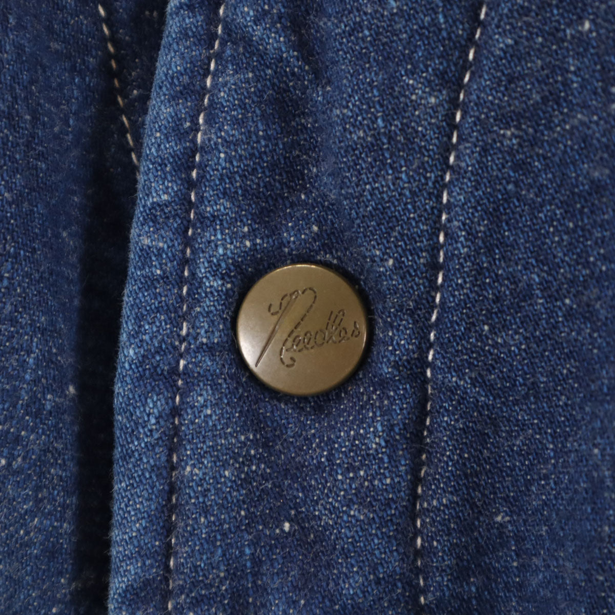 Needles Made in Japan Blanket Lined Denim Coat Size S