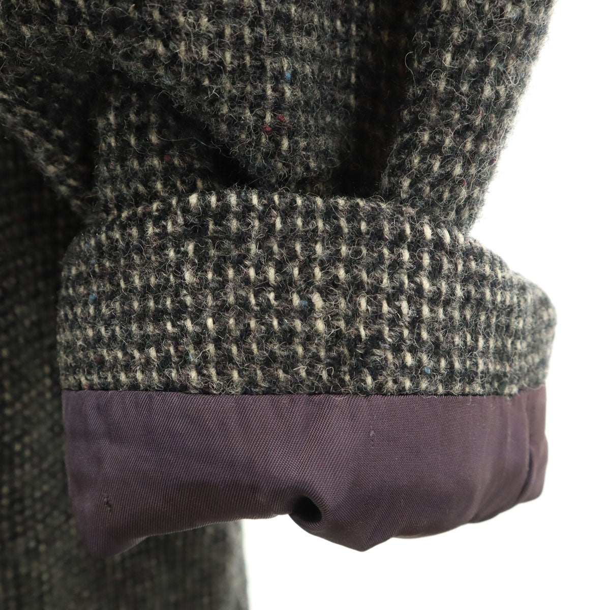 Joseph & Feiss 60s 70s Vintage Long Coat Gray