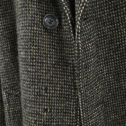Joseph & Feiss 60s 70s Vintage Long Coat Gray