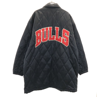 NBA Chicago Bulls Quilted Coat Black Size L