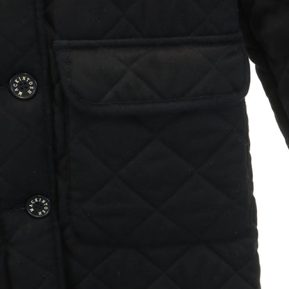 Mackintosh Made in Scotland Quilted Coat Black Size 36