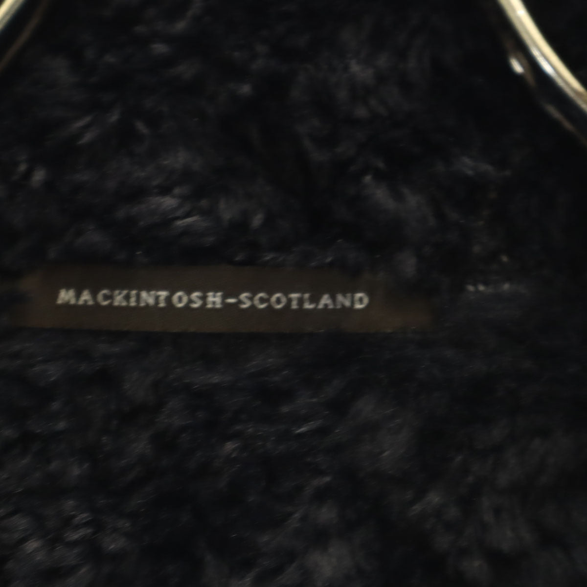 Mackintosh Made in Scotland Quilted Coat Black Size 36
