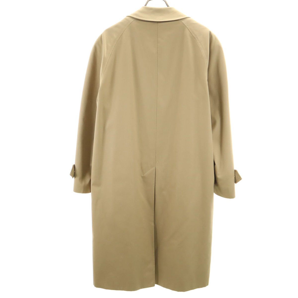 Burberrys 90s Vintage Balmacaan Coat w/Liner Beige Size 38