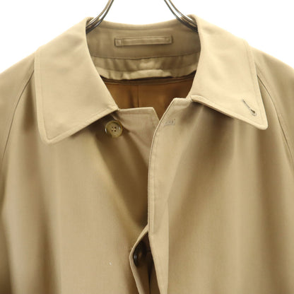 Burberrys 90s Vintage Balmacaan Coat w/Liner Beige Size 38