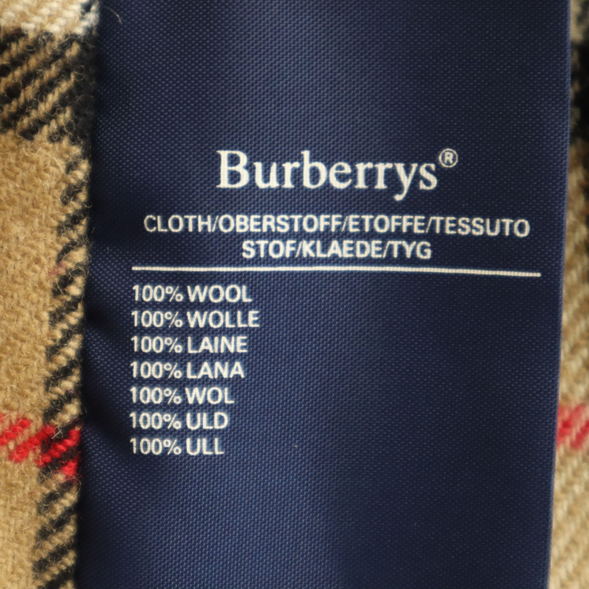 Burberrys 90s Vintage Balmacaan Coat w/Liner Beige Size 38
