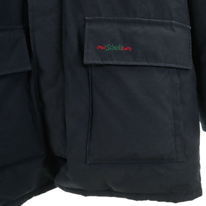 Schott 90s USA Made Down Jacket Navy Size L