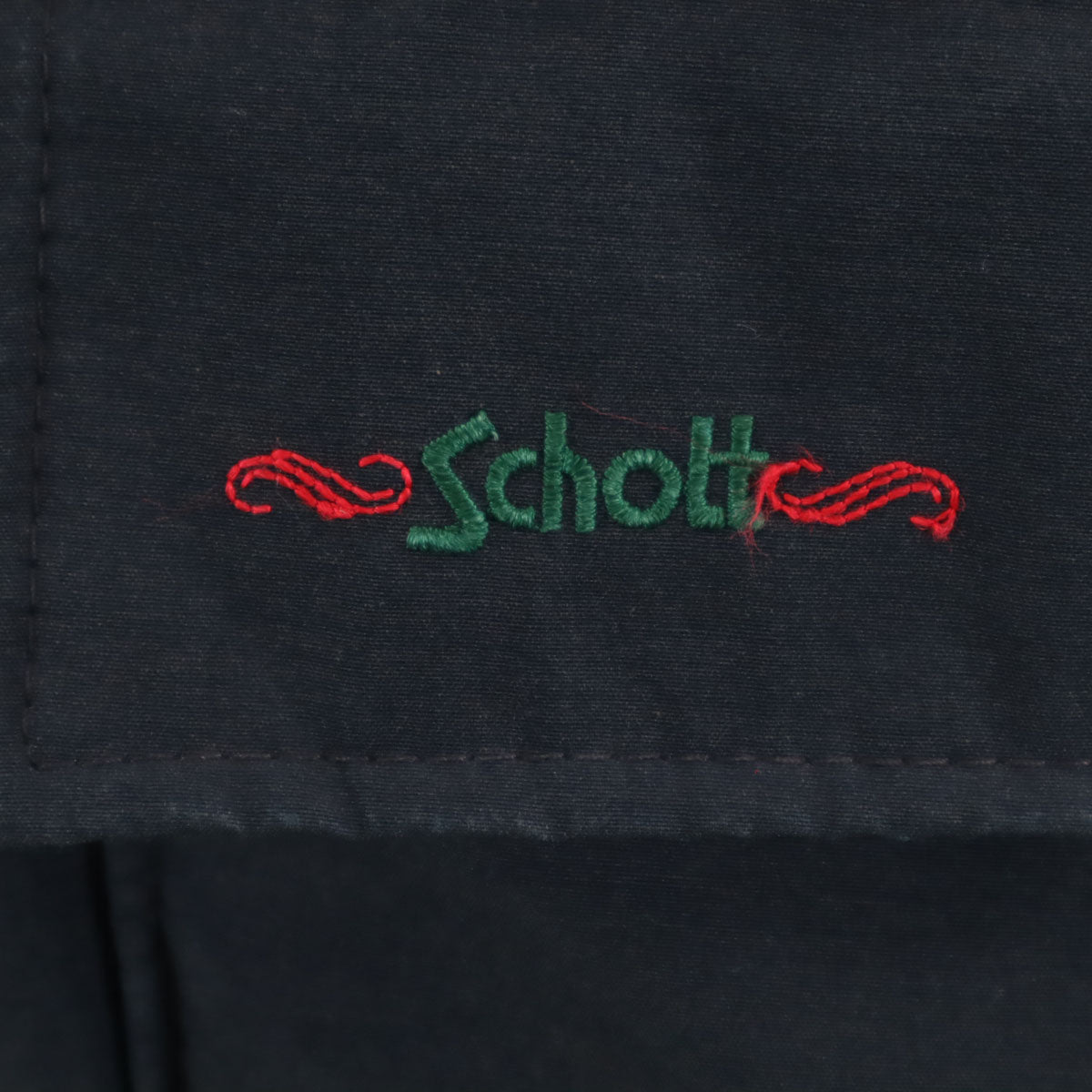 Schott 90s USA Made Down Jacket Navy Size L