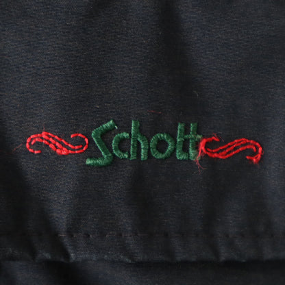 Schott 90s USA Made Down Jacket Navy Size L
