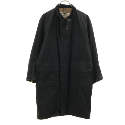 Barbour x Margaret Howell Waxed Long Coat Black Size 8