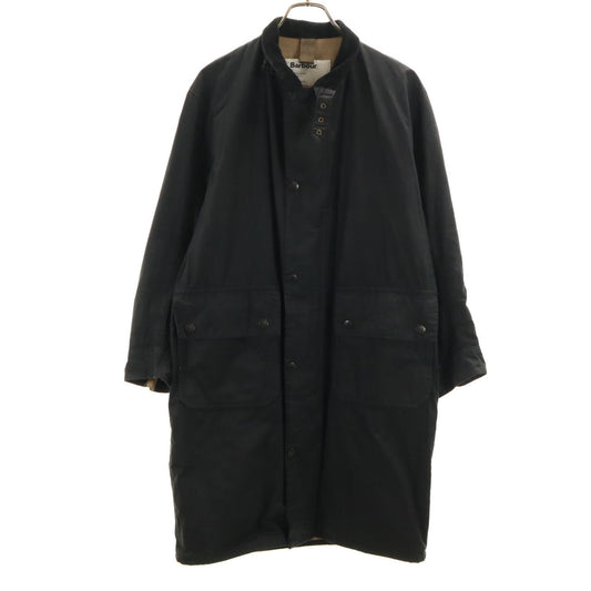 Barbour x Margaret Howell Waxed Long Coat Black Size 8