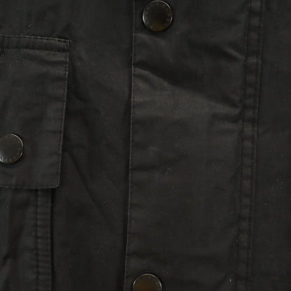 Barbour x Margaret Howell Waxed Long Coat Black Size 8