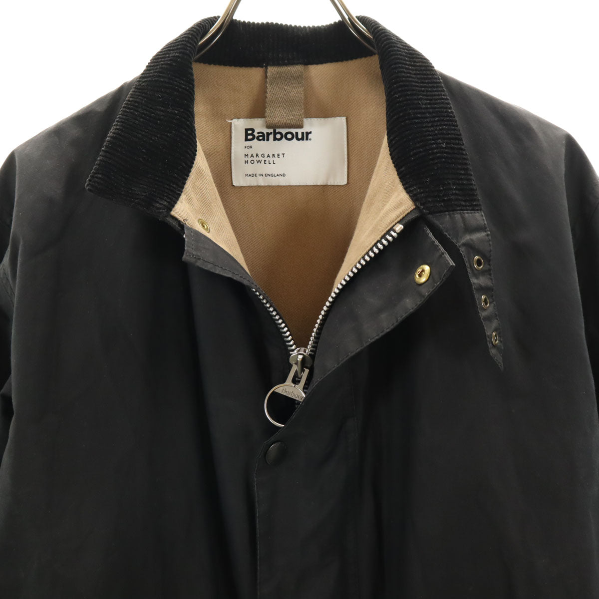 Barbour x Margaret Howell Waxed Long Coat Black Size 8
