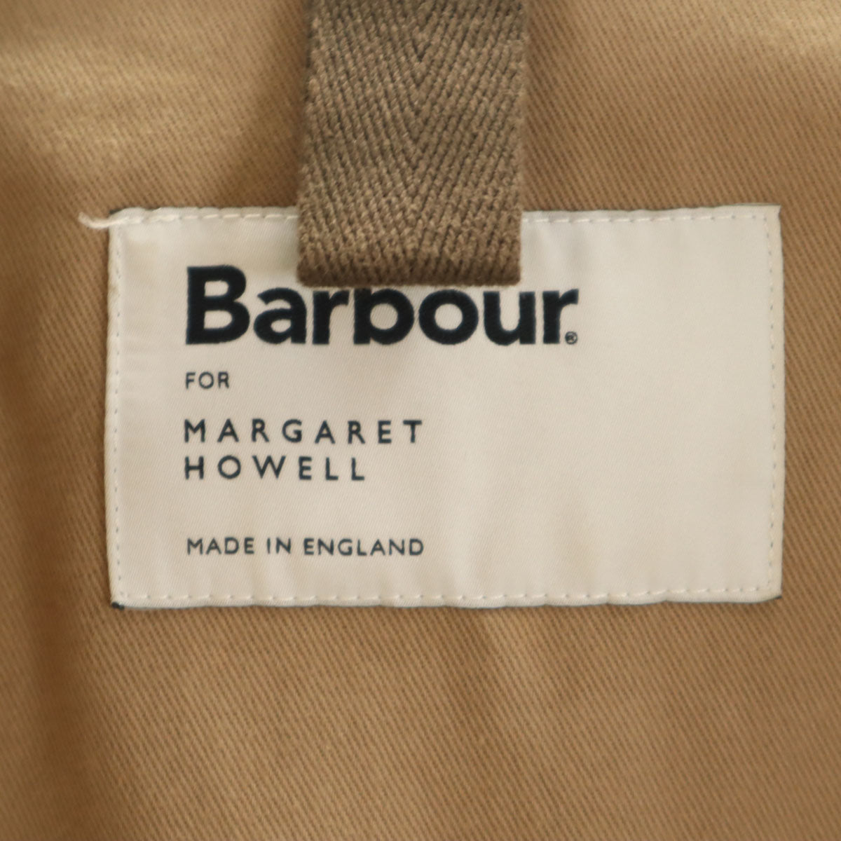 Barbour x Margaret Howell Waxed Long Coat Black Size 8