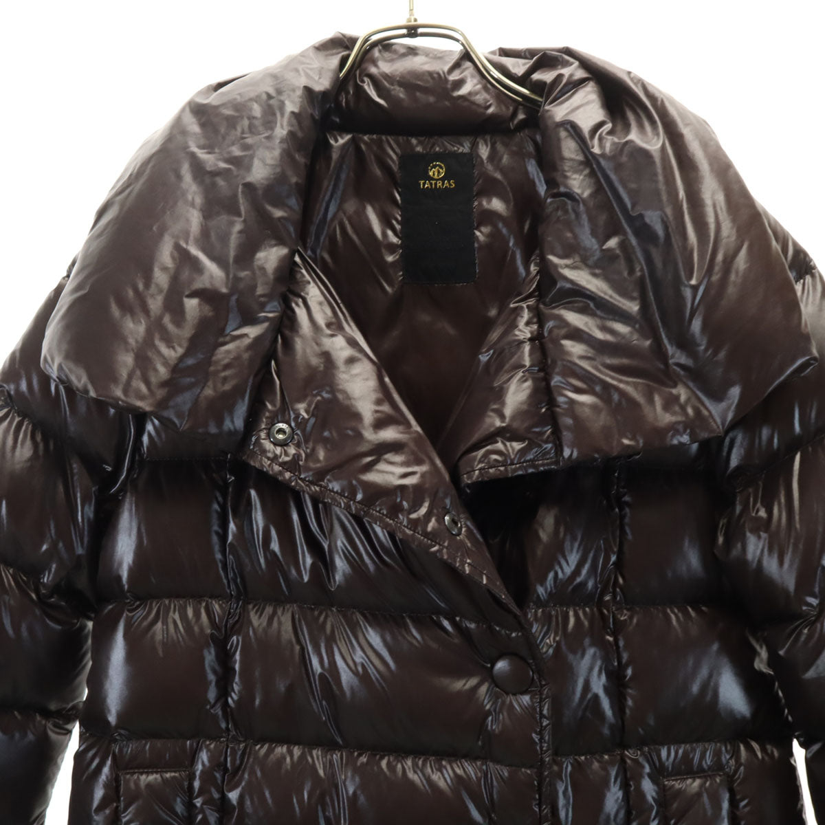 TATRAS Dark Brown Polish Made Down Coat Size 2