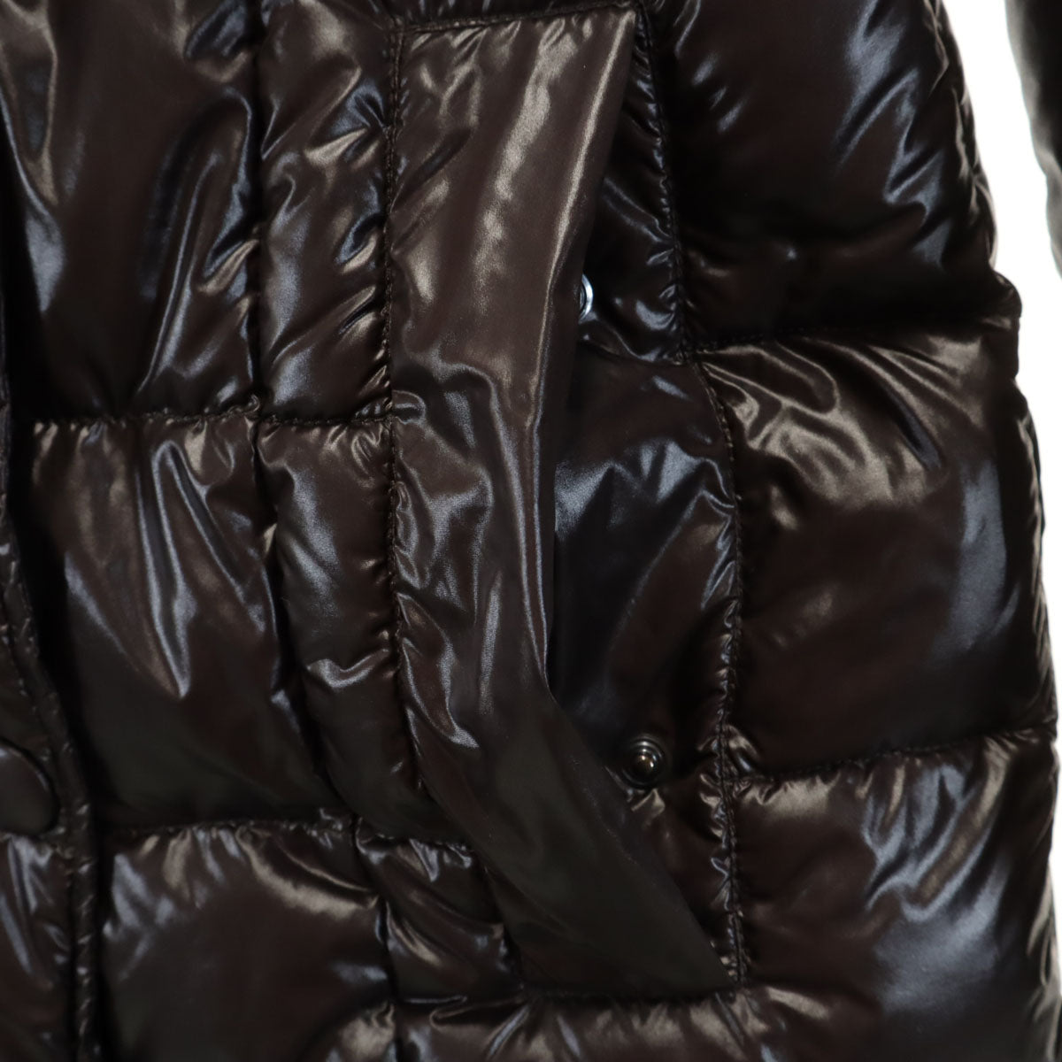 TATRAS Dark Brown Polish Made Down Coat Size 2
