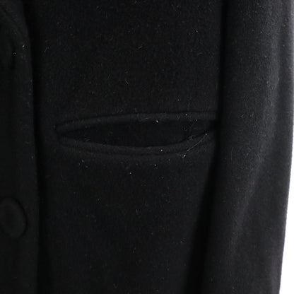 TELA Double Breasted Coat Black Size 42
