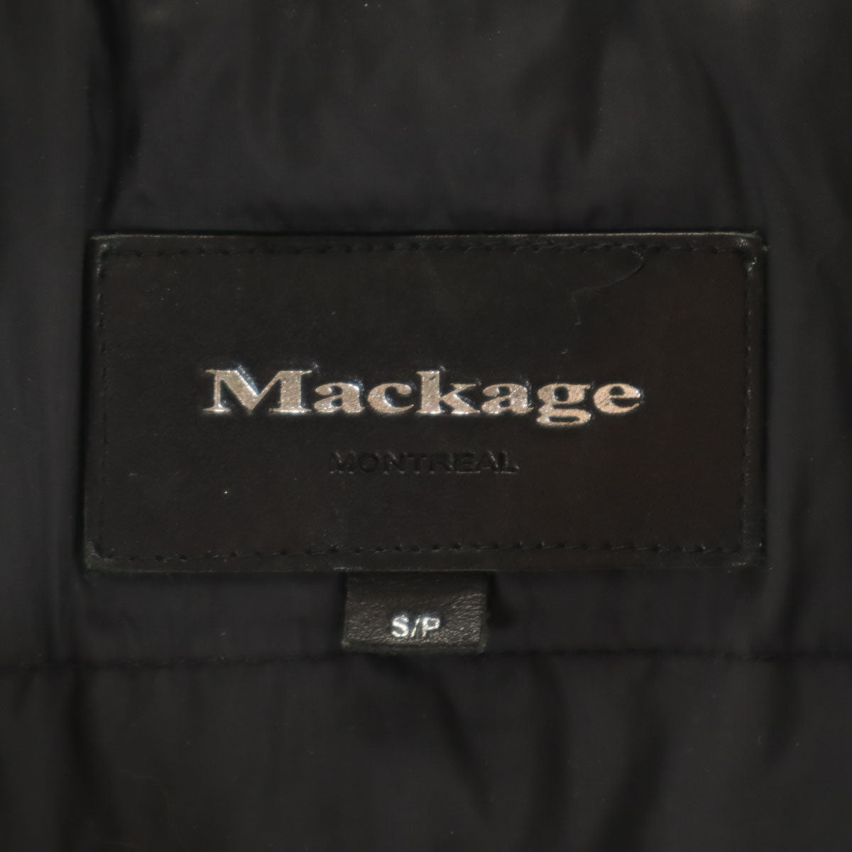Mackage Down Coat Black Size S