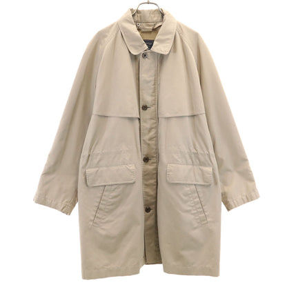 Burberrys 90s Greige Balmacaan Coat Size M