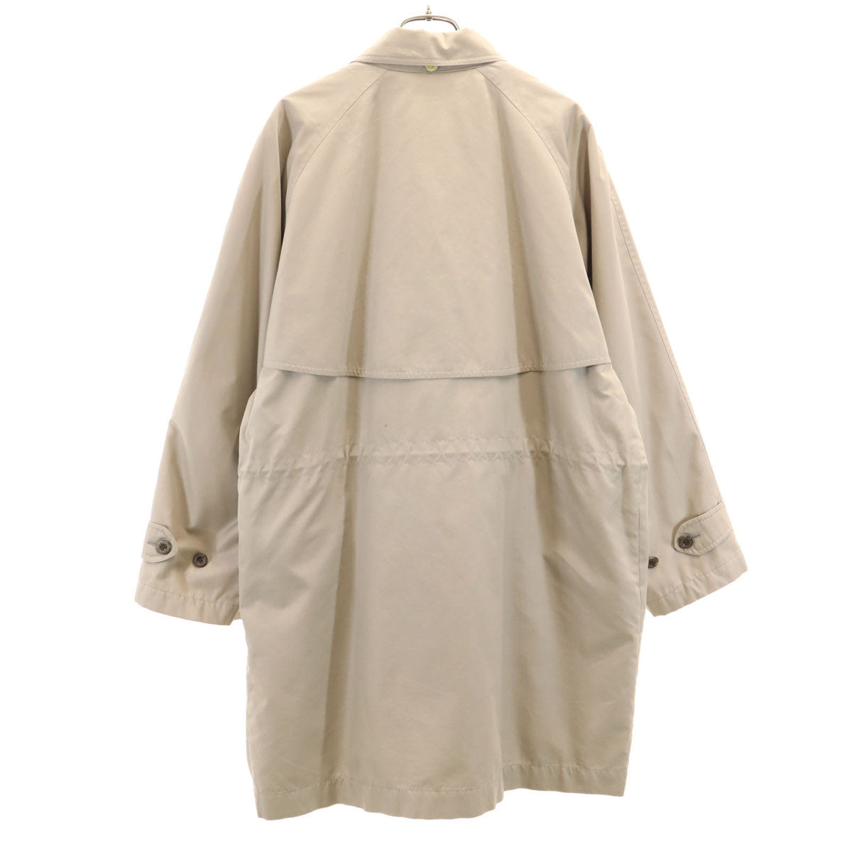 Burberrys 90s Greige Balmacaan Coat Size M