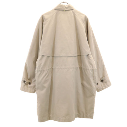 Burberrys 90s Greige Balmacaan Coat Size M