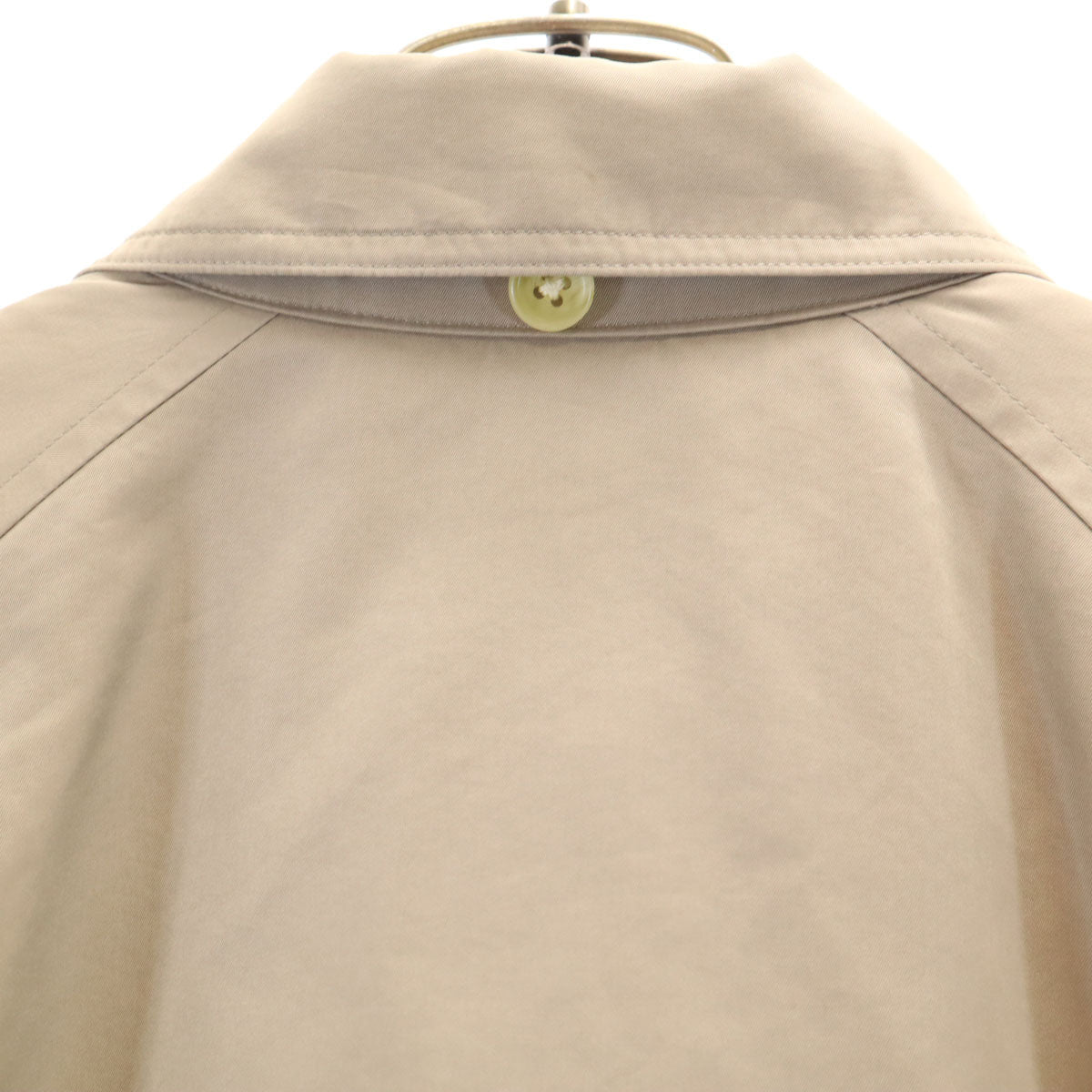 Burberrys 90s Greige Balmacaan Coat Size M