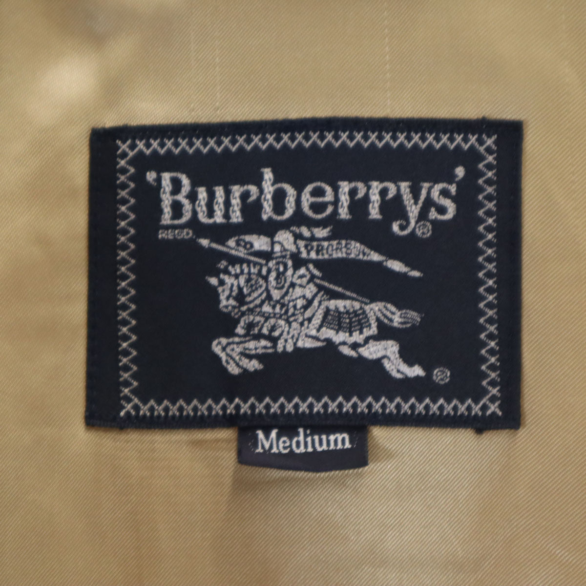 Burberrys 90s Greige Balmacaan Coat Size M