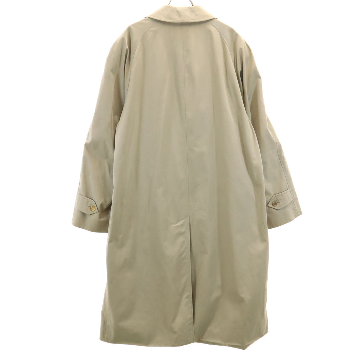 Burberrys UK Made Balmacaan Coat Greige Size 48