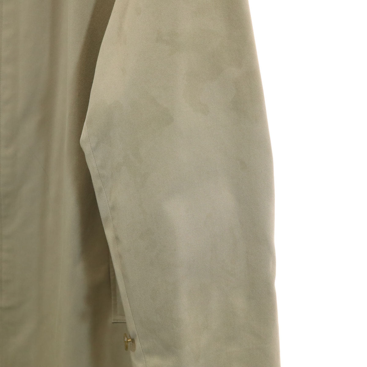 Burberrys UK Made Balmacaan Coat Greige Size 48