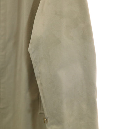 Burberrys UK Made Balmacaan Coat Greige Size 48