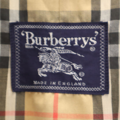 Burberrys UK Made Balmacaan Coat Greige Size 48