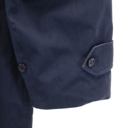 Burberrys 90s British Made Navy Coat Size 50
