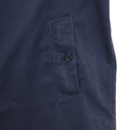 Burberrys 90s British Made Navy Coat Size 50