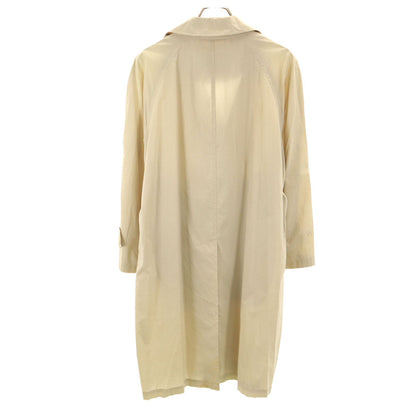 Burberrys 90s Vintage Spring Balmacaan Coat Beige