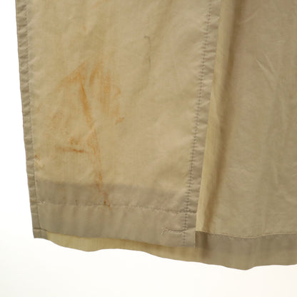 Burberrys 90s Vintage Spring Balmacaan Coat Beige