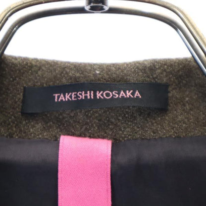 TAKESHI KOSAKA Y's Pink Label Wool Coat Brown Size 2
