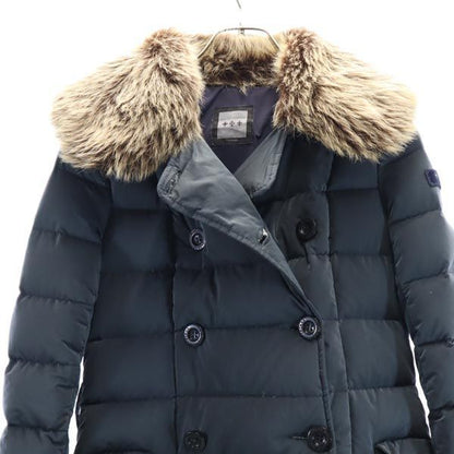 TATRAS Real Fur Down Coat Gray Size 2