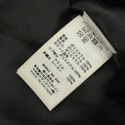 AVIREX Padded Oversized MA-1 Bomber Jacket Black Size L