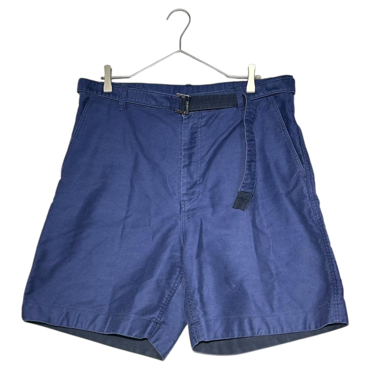 sacai 24SS Moleskin Shorts Navy Size 4