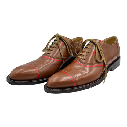 COMME des GARCONS HOMME PLUS 00AW Brown Red Shoes Size 25cm