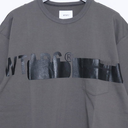 WTAPS LIM SS Cotton Printed T-Shirt Khaki Size 3