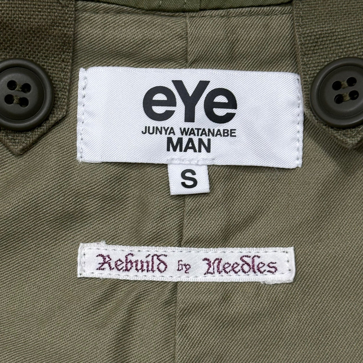 Junya Watanabe eYe JWM x Rebuild by Needles 25AW M-51 Size S
