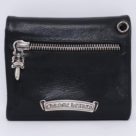 CHROME HEARTS MINI Wave Cross Button Wallet Size ONE SIZE