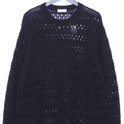STEAF 26SS HOD CARRIER Mesh Knit Black Size M
