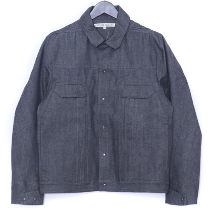 OPPOSE DUALITY 25SS 6 Pocket Raw Denim Jacket Gray Size 44