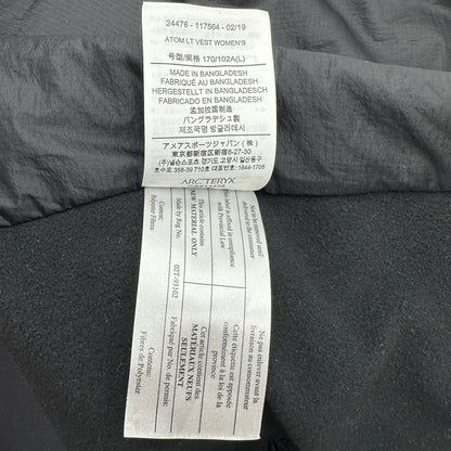 ARC'TERYX Atom LT Padded Vest Black Size L